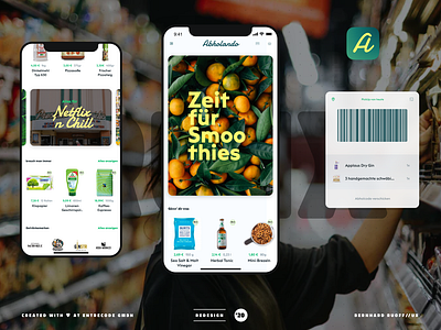 UX-Concept Automated Grocery Shop