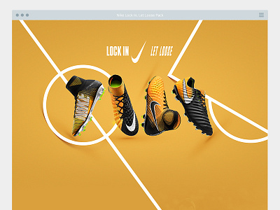 Nike Lock In, Let Loose Pack Feature boots feature football graphic design hypervenom magista mercurial nike soccer tiempo ux design web design