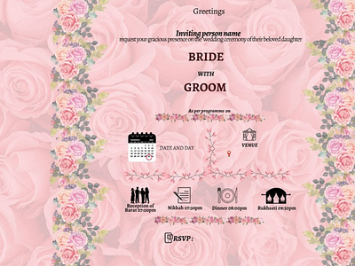 invitation design wedding