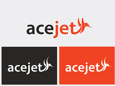 Acejet Logo illustration logo