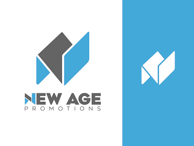 New Age Promotions Logo design branding and identity logo 2d logo alphabet logo design n logo