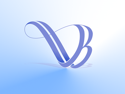 V+B Wedding Logo