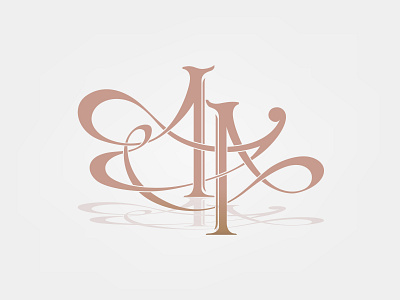 Wedding logo design for Anne and Allen