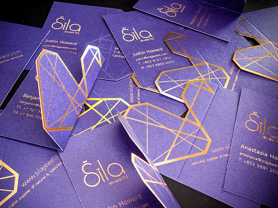 Business Card Design For Sila