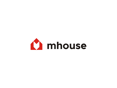 mhouse home house logo m minimal minimalist symbol