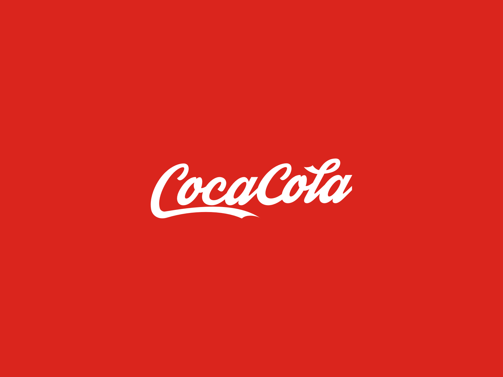 coca-cola logo redesign by Michał Pieczyński on Dribbble