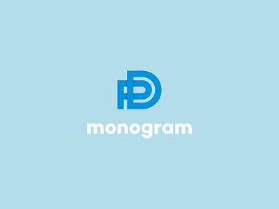 pd monogram lettermark logo minimal minimalist monogram pd pd monogram symbol