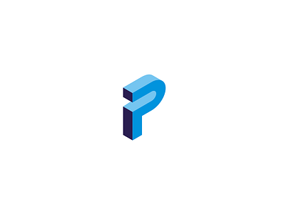pi monogram blue lettermark logo minimal minimalist monogram pi pi monogram symbol