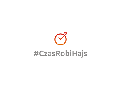 #CzasRobiHajs arrow check clock finance financial market forex increase logo minimal minimalist money symbol time