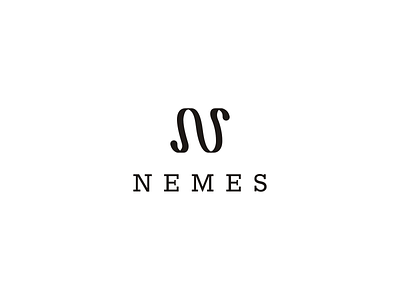 Nemes excellent exclusive jewellery jewellery shop lettermark logo minimal minimalist monogram n lettermark n monogram prestige symbol