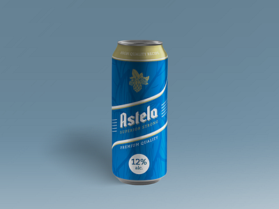 Astela beer label alcohol aluminium aluminium can beer can beer label can drink label