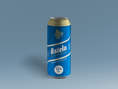 Astela beer label