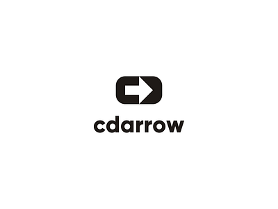 cdarrow arrow cd lettermark cd monogram lettermark logo minimal minimalist monogram symbol