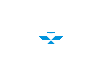 angel angel belief god logo minimal minimalist symbol wings