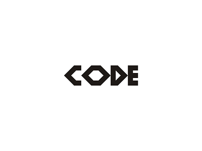 Code code coding custom custom typeface logo minimal minimalist typeface