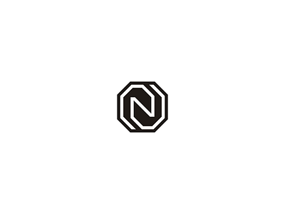 N monogram lettermark logo minimal minimalist monogram n lettermark n monogram symbol