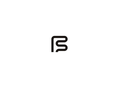 fs monogram fs fs lettermark fs monogram lettermark logo minimal minimalist monogram symbol