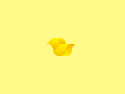 duck animal duck gradient logo symbol
