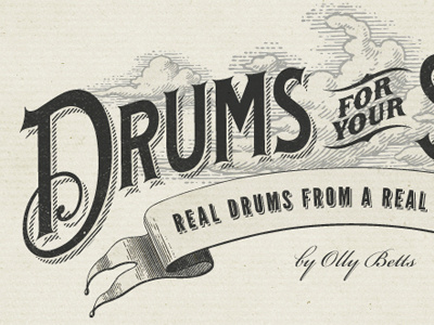 Drums For Your Songs Logo