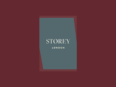 Storey Branding branding creative direction design logo print media