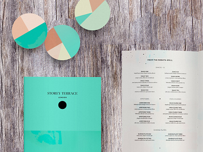 Storey Branding branding creative direction design hotel logo menu print media