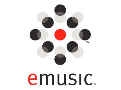 eMusic logo logo music