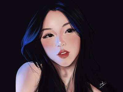 1 adobe clip studio paint girl illustration photoshop portrait sketch