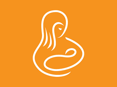 New Life baby logo mark parenthood