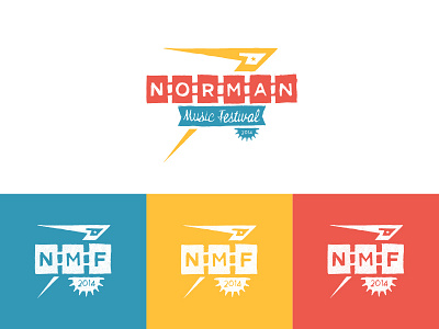 NMF7 americana logo norman music festival