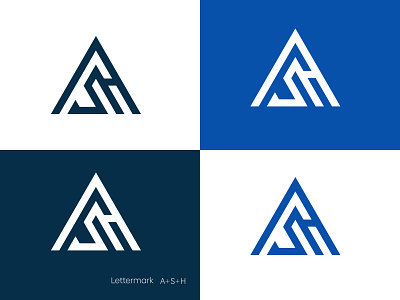 Lettermark Logo Design app branding design graphic design illustration logo typography vector