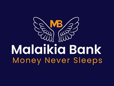 Malaikia Bank Logo Design/Minimal Logo branding creative logo design design graphic design logo logodesign minimal logo vector