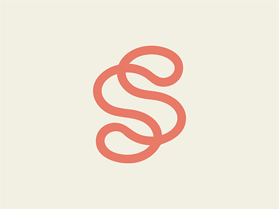 S logo 3d app branding circle logo circles design flat folded geometric icon illustration minimal paper perspective vector