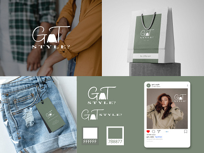 Logo and identity design for a clothing brand