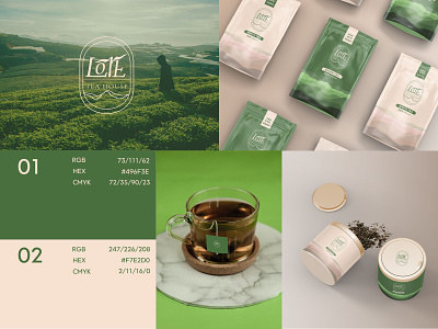 Tea brand, tea, logo & brand identity | packaging