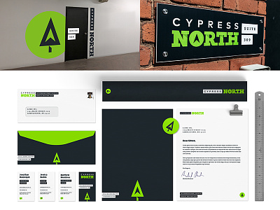 Cypress North athletic branding fresh sleek