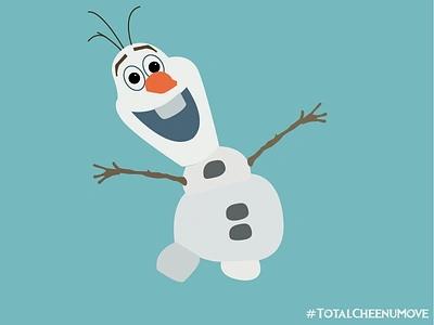 Olaf animation characterdesign disney disneyanimation flatdesign frozen olaf ux visualdesign