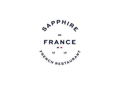 Sapphire Badge Collection branding design logo typography