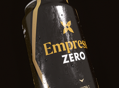 Empress Beer beer branding design logo