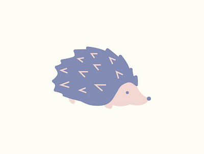 Logo / Hedgehog animal branding cute design graphic design hedgehog illustration logo nature