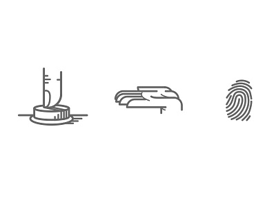 Quick Icons icon icons line art single width