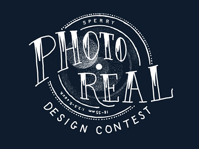 Photo Real Contest camera lens lettering sailor sperry typography