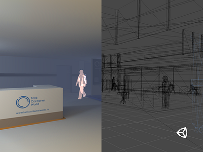 3D tour of the virtual exhibition 3d app blender exhibition motion tour unity web web app