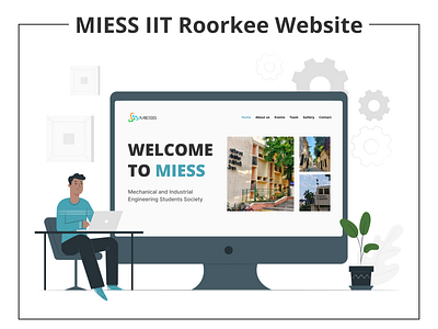 Website Design - MIESS IIT Roorkee