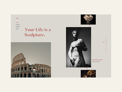 Museum - Web Concept.