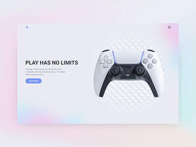 PlayStation 5 Landing Page