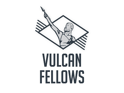 Vulcan Fellows Logo birmingham graphic design illustration logo