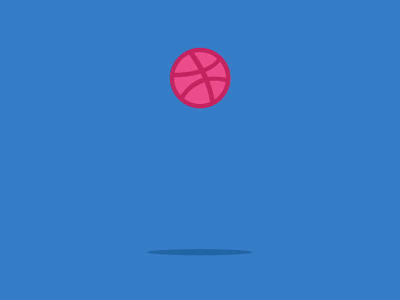 Hello Dribbble! 2d 2danimation aftereffects debut first gif type