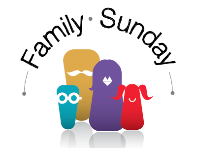 Family Sunday family sunday people icons