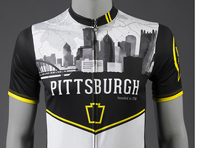 Pittsburgh Cycling Jersey apparel bike cycling jersey pittsburgh