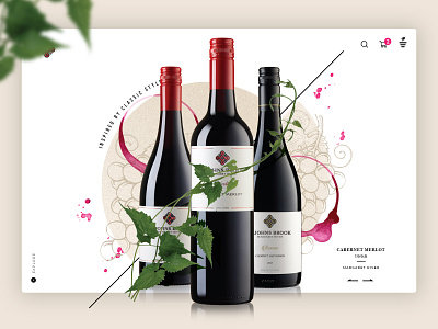Winery Landing Page Concept